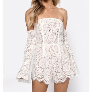 White Romper